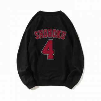 Shohoku Basketball Sakuragi 4 Sweatshirts Black
