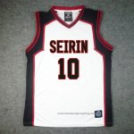 Seirin Taiga Kagami 10 Jersey White2