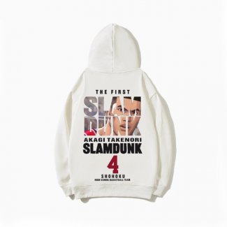 Shohoku Akagi Takenori 4 Hoodies White