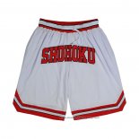 Shohoku Shorts White Red