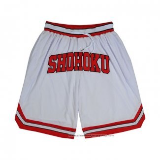 Shohoku Shorts White Red