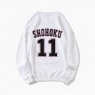 Shohoku Basketball Sakuragi 11 Sweatshirts White