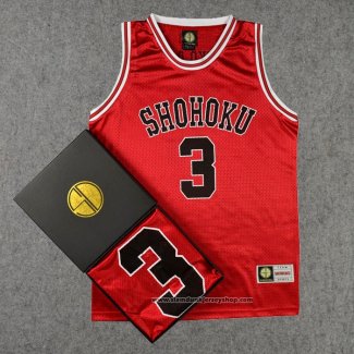 Shohoku Haruko Akagi 3 Jersey Red