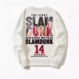 Shohoku Hisashi Mitsui 14 Sweatshirts White