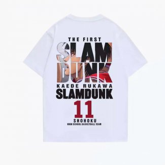 Shohoku Kaede Rukawa 11 T-Shirt White
