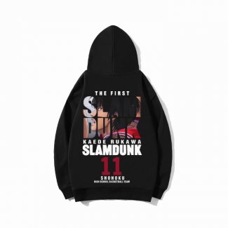 Shohoku Kaede Rukawa 11 Hoodies Black
