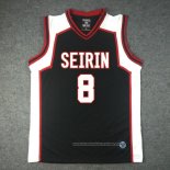 Seirin Rinnosuke Mitobe 8 Jersey Black2