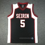 Seirin Shun Izuki 5 Jersey Black2