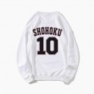 Shohoku Basketball Sakuragi 10 Sweatshirts White