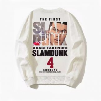 Shohoku Akagi Takenori 4 Sweatshirts White
