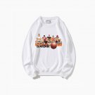 The Five Tigers of Shohoku Head Sweatshirts White