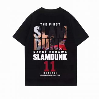 Shohoku Kaede Rukawa 11 T-Shirt Black