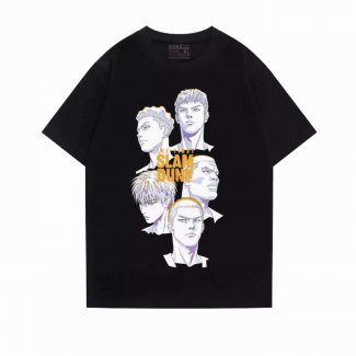 The Five Tigers of Shohoku Head T-Shirt Black