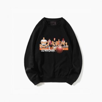 The Five Tigers of Shohoku Head Sweatshirts Black