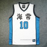 Kaijou Mitsuhiro Hayakawa 10 Jersey White