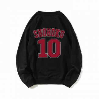 Shohoku Basketball Sakuragi 10 Sweatshirts Black