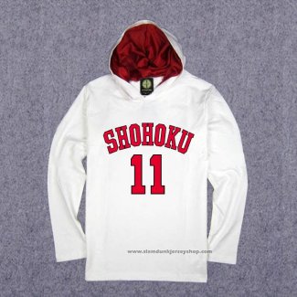 Shohoku Rukawa 11 Hoodies White