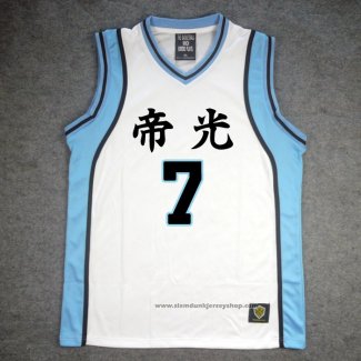 Teikou Kotaro Hayama 7 Jersey White