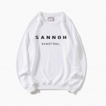 Sannoh Basketball Sweatshirts White