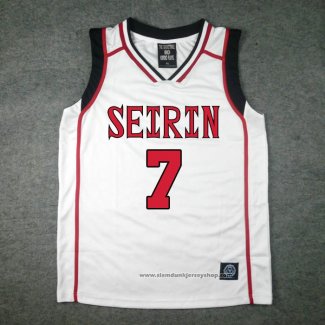 Seirin Teppei Kiyoshi 7 Jersey White