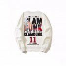 Shohoku Kaede Rukawa 11 Sweatshirts White