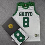 Shoyo Takano 8 Jersey White