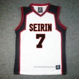 Seirin Teppei Kiyoshi 7 Jersey White2