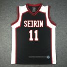 Seirin Tetsuya Kuroko 11 Jersey Black2