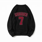 Shohoku Basketball Sakuragi 7 Sweatshirts Black