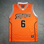 Shutoku Shintaro Midorima 6 Jersey Orange
