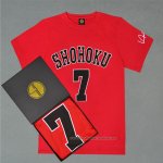 Shohoku Miyagi 7 T-Shirt Red