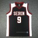 Seirin Satoshi Tsuchida 9 Jersey Black2