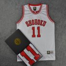 Shohoku Rukawa 11 Kid Jersey White