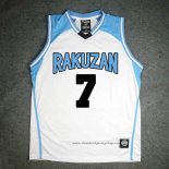 Rakuzan Kotaro Hayama 7 Jersey White