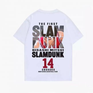 Shohoku Hisashi Mitsui 14 T-Shirt White