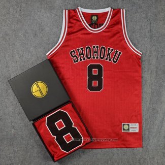 Shohoku Shiozaki 8 Jersey Red