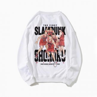 The Five Tigers of Shohoku Sweatshirts White