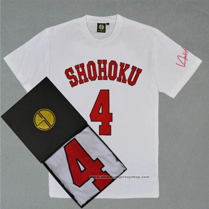 Shohoku Akagi 4 T-Shirt White