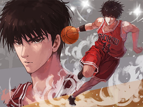 Slam Dunk Rukawa Jersey